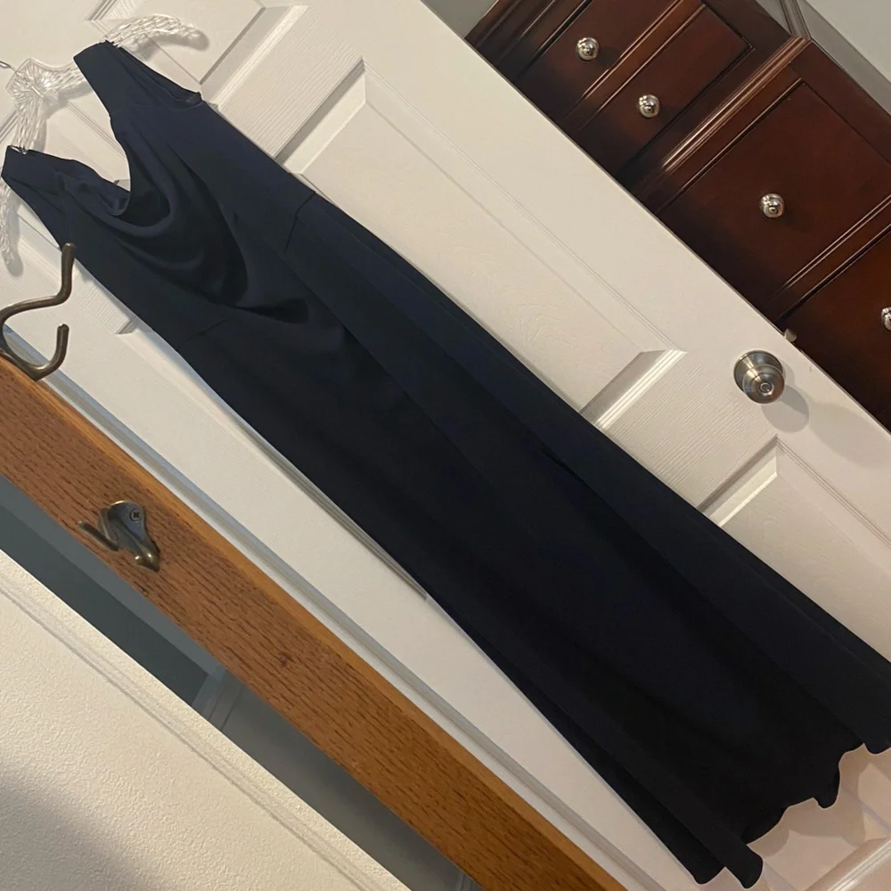 Ralph Lauren Navy Gown (prom, wedding, mother of the bride/groom) - Picture 7 of 7
